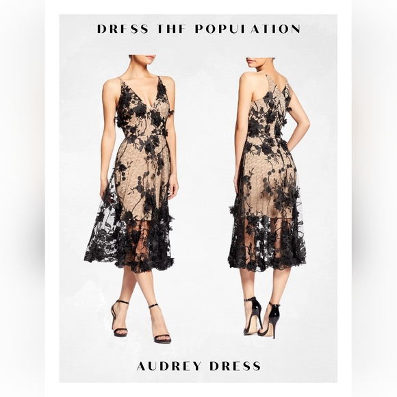 Dress the Population Cocktail Dress - Picture 1 of 4